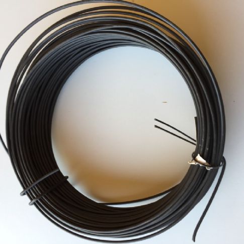 Napínací drát Zn + PVC - hnědý, pr. 3,4mm/52m
