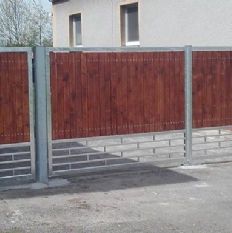 Rekonstrukce plotových vrat Lhota pod Radčem