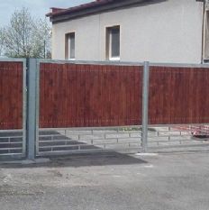 Rekonstrukce plotových vrat Lhota pod Radčem