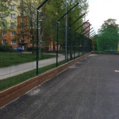 Oplocení multifunkčního hřiště 13. ZŠ Baarova Plzeň