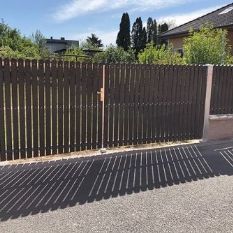 Plaňkové oplocení zahrady Volduchy