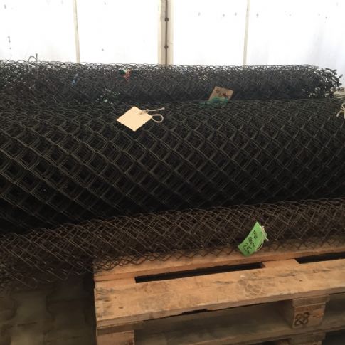 Pletivo PVC 125 cm, hnědé
