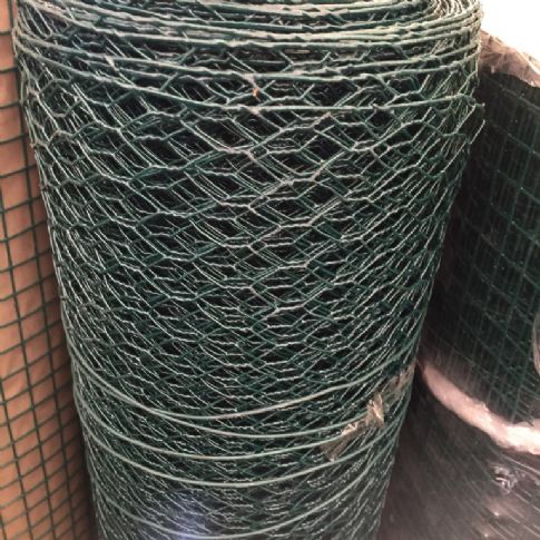 Králičí pletivo PVC 100 cm, oko hexagonální 13 mm - 25m v roli