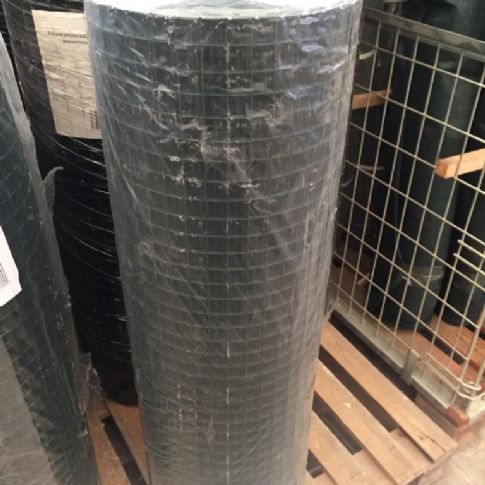 Svařovaná síť PVC - zelená, oko 25x25, dr. 1,6/2,0 mm v. 1000 mm