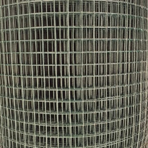 Svařovaná síť PVC - zelená, oko 10,6x10,6, dr. 0,8mm v. 1000 mm