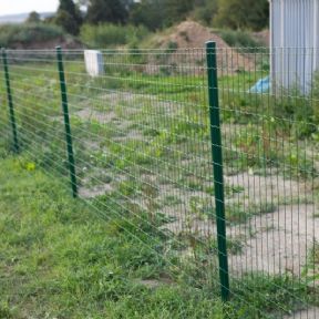 Sloupek Zn,PVC 48 x 3000 mm - zelený