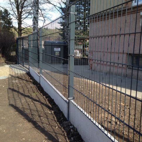 Sloupek Zn,PVC 60x40x2 - 3000 mm - antracitový