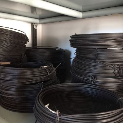 Napínací drát Zn + PVC - hnědý, pr. 3,8mm/78m