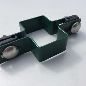 Objímka Zn, PVC pro sloupek 60 x 40 - průběžná