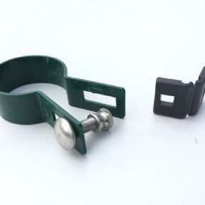 Příchytka panelu pro sl. 48mm, koncová, zelená