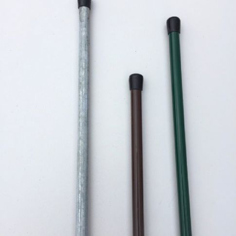 Zakončovací tyčka PVC, 130 cm - zelená