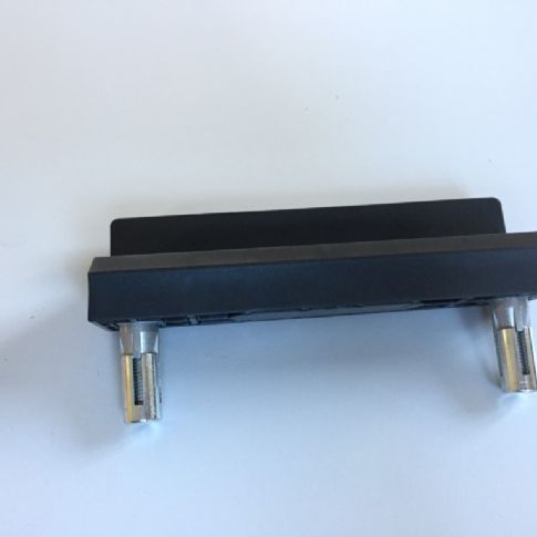 Doraz pro zámek LOCINOX,SMKL černý 9005 rovný