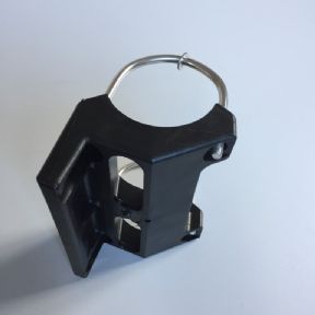 Doraz pro zámek LOCINOX,SKRZ černý 9005 kruhový
