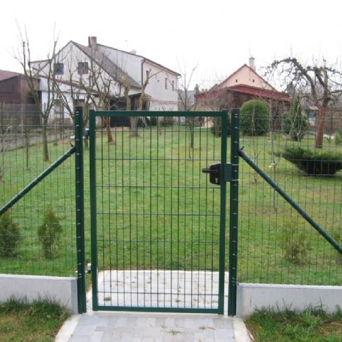 Plotová vrátka Zn,PVC, 1,0 x 1,8 m