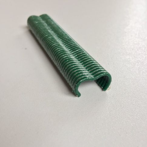 Spona VR22 Rapid 1600pcs.  - PVC zelená