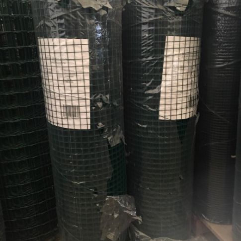Svařovaná síť PVC - zelená, oko 19x19, dr. 1,4 mm v. 1000 mm