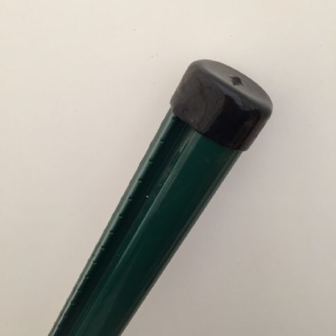Sloupek s nosem Zn,PVC 50x2500 mm - zelený