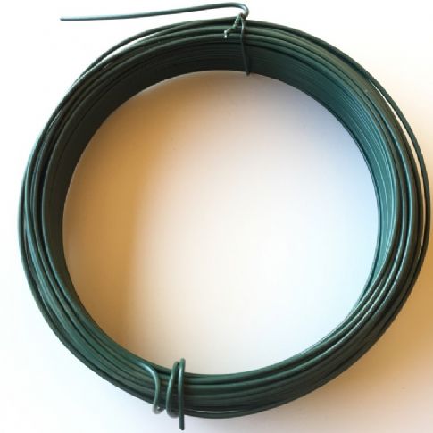 Napínací drát Zn + PVC - zelený, pr. 3,4mm/26m
