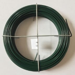 Vázací drát Zn + PVC, pr.1,5 mm/30m - zelený 