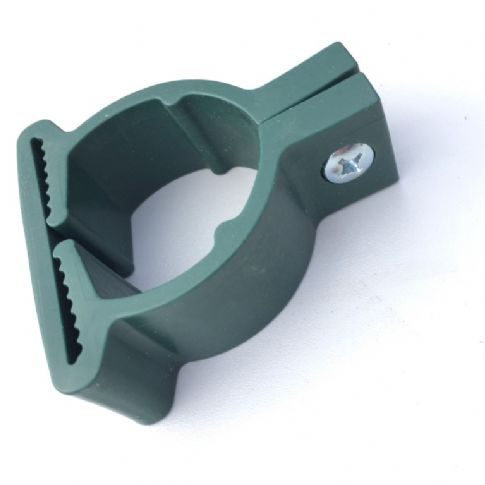 Příchytka Omega PVC pro sloupek pr. 48mm - zelená