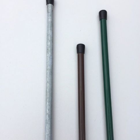 Zakončovací tyčka PVC, 185 cm - zelená