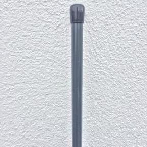 Zakončovací tyčka PVC, 130 cm - antracitová